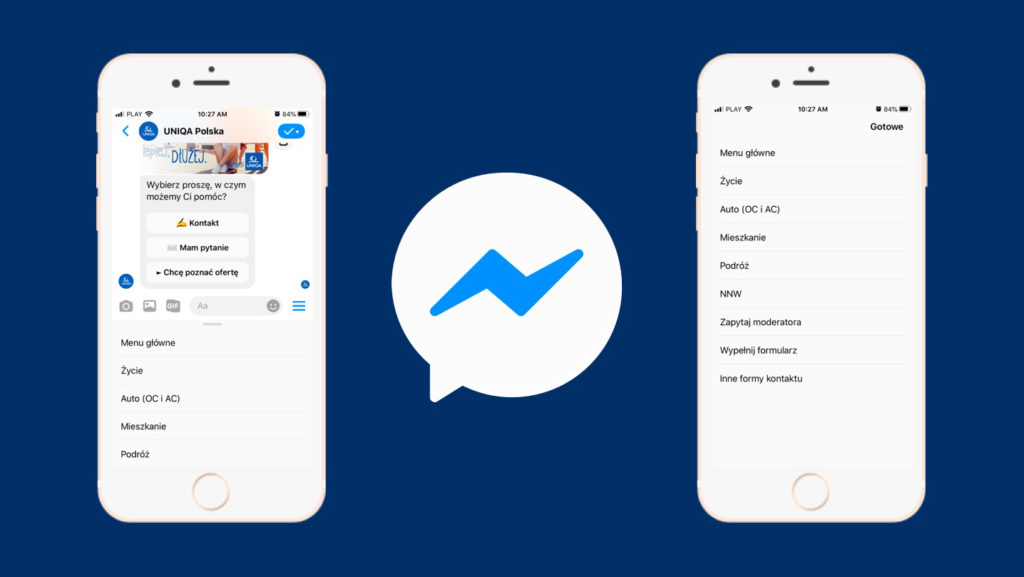 Aktualizacja Messengera 2020 - zmiany w menu